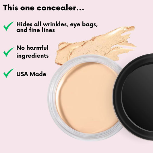 The Age-Defying Concealer Balm for Face, Under Eyes, and Neck!